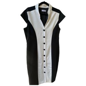 Calvin Klein Full Button Down Dress